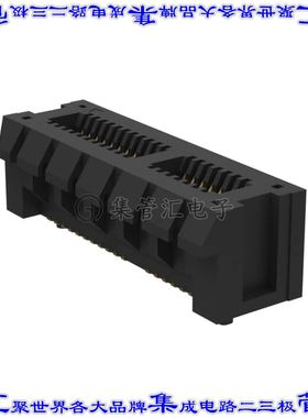 PCIE-LP-01-01-F-DV-A-K-TR 卡边缘连接器36POS母头2排1mm黑色镀