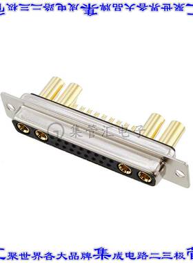 680M21WA4SL401 连接器21(17+4电源)插座母插口2排D-Sub组合式面