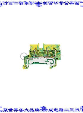 1933770000 端子块连接器3POS接地地面5.1mm绿色黄色12-30AWG