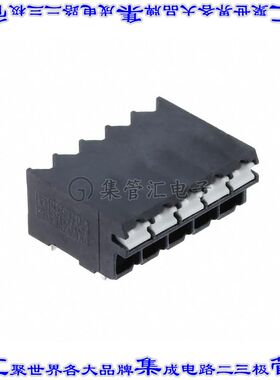 1823997 线对板连接器5POS接线端子5.08mm通孔水平带板