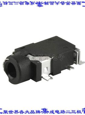 SJ2-2544D-SMT-TR 接插件连接器AUDIO JACK, 2.5 MM, RT, 4 CONDU