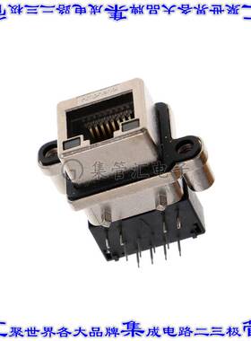 MRJ5381P1 接插件连接器CONN MOD JACK 8P8C R/A UNSHLD
