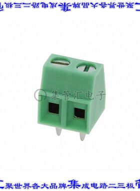 5442248 线对板连接器2POS接线端子3.5mm通孔水平带板