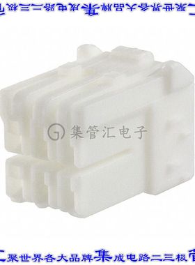 1565084-1 矩形连接器外壳6POS插座2排3.5mm母形插口天然色自由悬