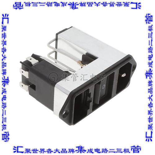CD64.4101.151 电源接入连接器3POS插座公插片模块IEC320-C14面板