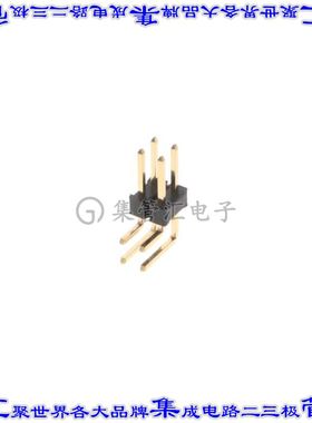 10129382-904001BLF 针座连接器4POS可切割2排2.54mm公形插针通孔