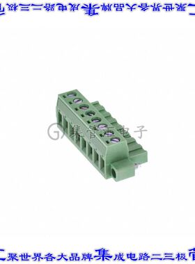 395345008 0395345008端子块连接器8POS插头母插口5.08mm绿色自由