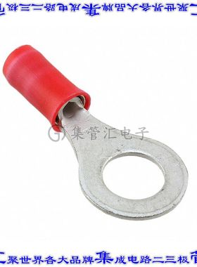 171507-1 环形连接器端子圆形1/4接线柱18-22AWG压接