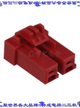 DF22L-2S-7.92C(28) 矩形连接器外壳2POS插座7.92mm母形插口红色