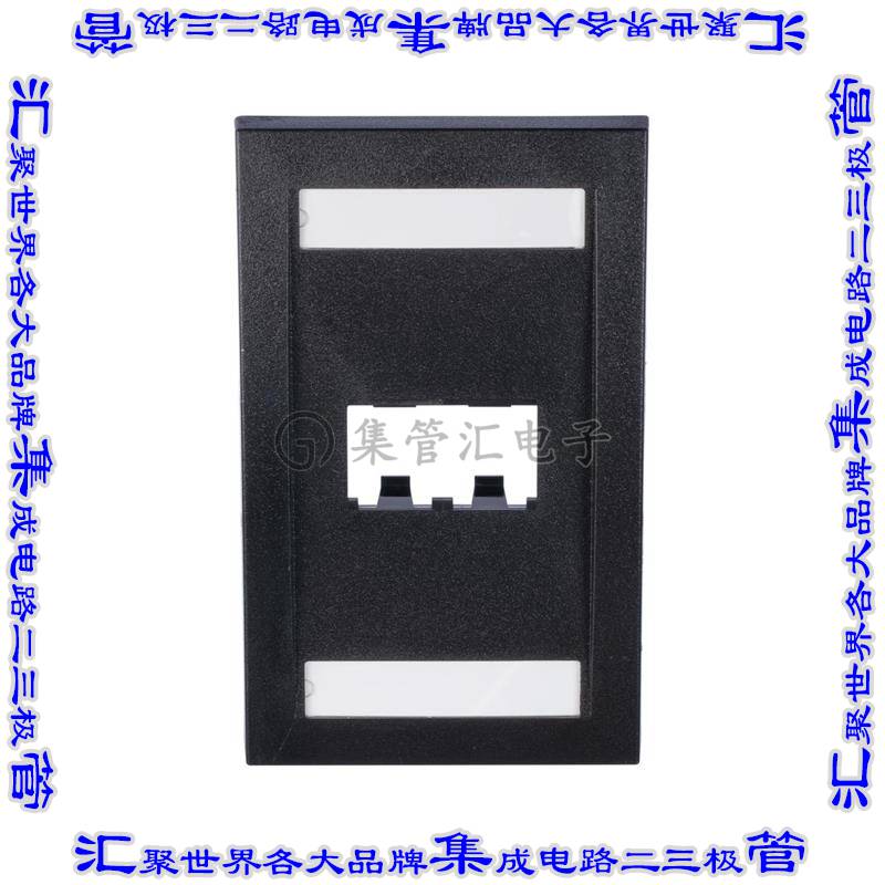 CFPE2BLY 接插件连接器FACEPLATE, 2 PORT, SINGLE GANG,