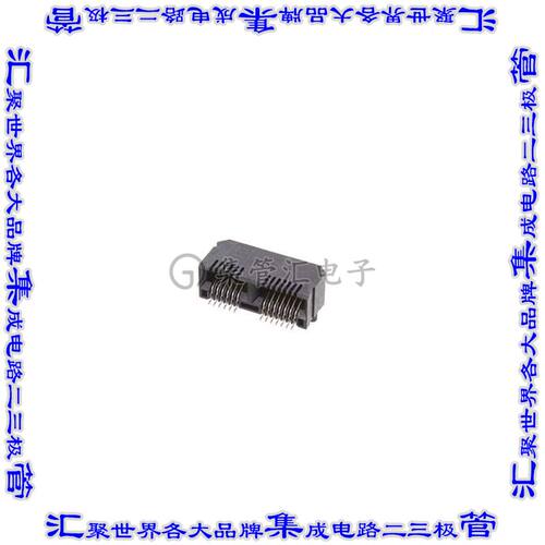 MEC8-113-02-L-D-RA1 卡边缘连接器26POS母头2排0.8mm黑色镀金