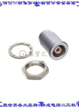 ERA.00.113.CTL 圆形连接器1POS插座母插口焊杯镀金面板安装