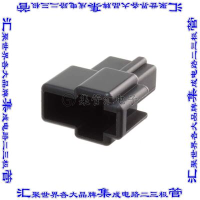 172129-2 接插件连接器CONN MALE TAB HSG 0.25 2POS BLK