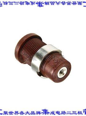 CT2908-1 接插件连接器CONN BANANA JACK THRD BROWN