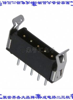 M80-8770522 针座连接器5POS接头2mm公形插针通孔直针镀金