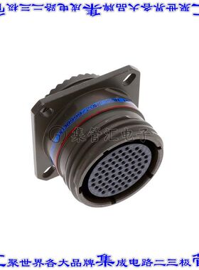 D38999/20WF35BN 圆形连接器66POS插座外壳用于母插口草绿色面板