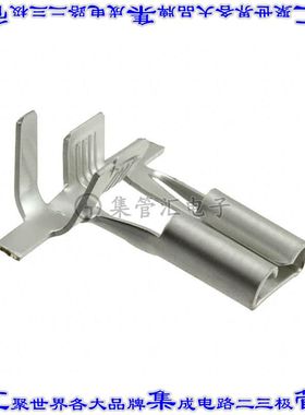 1742718-1 快速连接器端子母头6.35mm压接12-16AWG