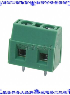 OSTVI024152 线对板连接器2POS接线端子7.5mm通孔水平带板
