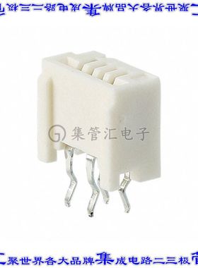 84534-4 连接器4POS FFC/FPC 1.25mm触头垂直单侧通孔