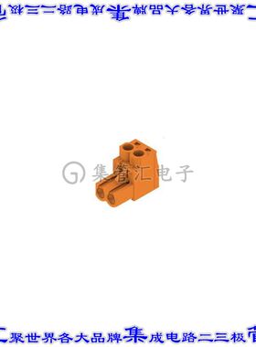 1954490000 端子块连接器2POS插头母插口5mm橙色自由悬挂