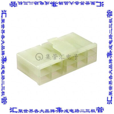 172138-1 接插件连接器CONN RCPT HSG 0.25 10POS NATURAL