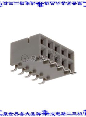 71609-305ALF 针座连接器10POS插座2排2.54mm母形插口表贴SMD镀金
