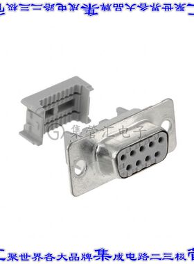 8309-8009 连接器9POS插座母插口2排D-Sub面板安装