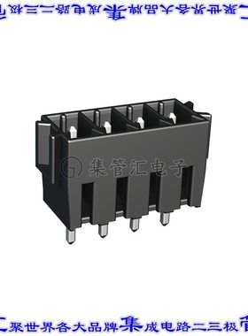 110-M-221/10 端子块连接器10POS接头公引脚带罩3.5mm灰色垂直通