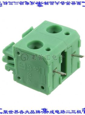 1703083 线对板连接器2POS接线端子7.5mm通孔水平带板