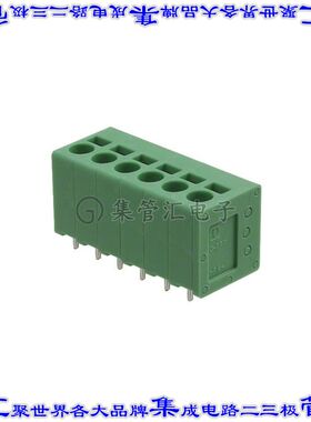 1991134 线对板连接器6POS接线端子5mm通孔垂直带板