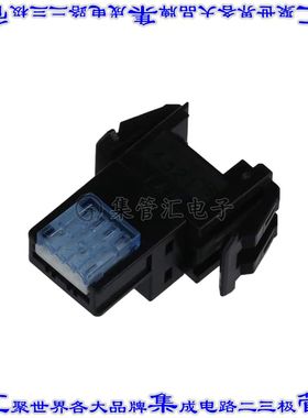 37C04-2165-0P0 FL 矩形连接器8POS插口2排2mm母插口黑色IDC面板