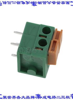 EM279502V 线对板连接器2POS接线端子5.08mm通孔水平带板