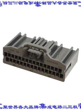 MX34032SF1 矩形连接器外壳32POS插座2排2.2mm母形插口灰色自由悬