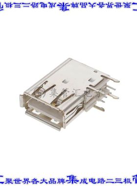 73725-0010BLF 连接器USB-A插座5POS USB 2.0通孔直角
