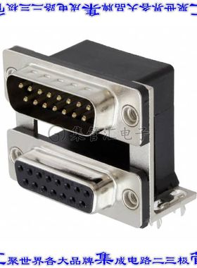 ASUB-277-15TP24 连接器15,15 D-TYPE型通孔直角