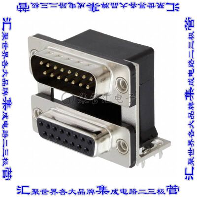 ASUB-277-15TP24 连接器15,15 D-TYPE型通孔直角