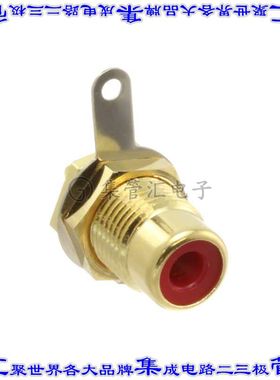 BPJR02AUX 接插件连接器CONN RCA JACK MONO 3.2MM PNL MT