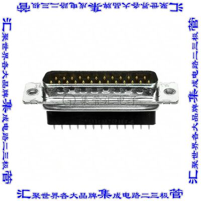 5745959-1 连接器25POS插头公引脚2排D-Sub通孔