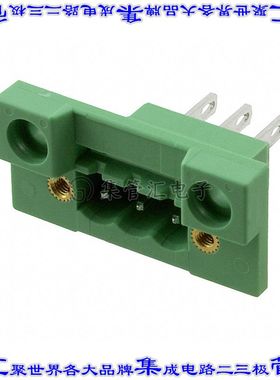 710183 0710183接插件连接器TERM BLK HEADER 3POS GREEN
