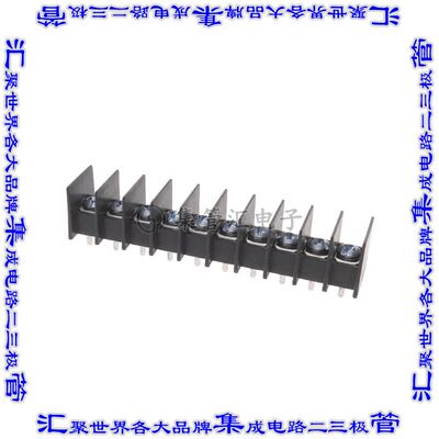 325110-10-0 端子块连接器10电路隔板接线座8.26mm螺钉