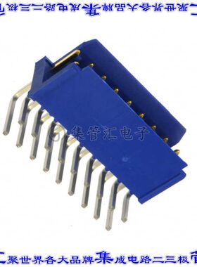 76383-309LF 针座连接器18POS接头2排2.54mm公形插针通孔直角镀金