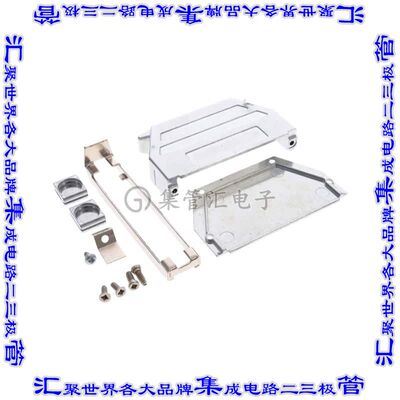 165X11689X 连接器37POS后壳40度180度屏蔽银