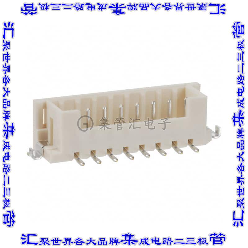 DF3E-8P-2V(24) 针座连接器8POS接头2mm公形插针表贴SMD锡
