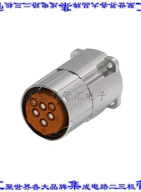 CDA263N00000001000 圆形连接器6(2+3电源+PE)插头外壳用于母插口