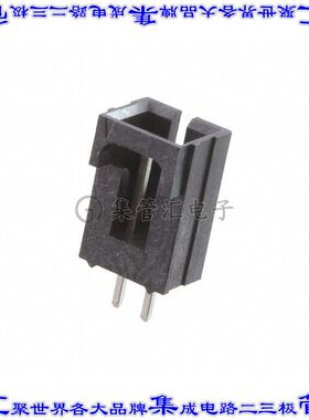 1719710002 针座连接器2POS接头2.54mm公形插针通孔直针锡