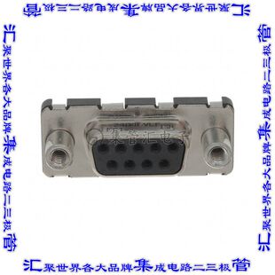 LD09S24A4GV00LF Sub通孔 连接器9POS插座母插口2排D