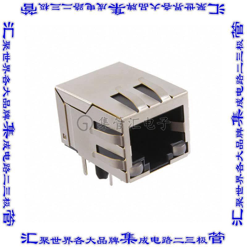 MTJ-88TX1-FSD-PG-L16 接插件连接器RJ45 MODULAR JACK, SHIELDED