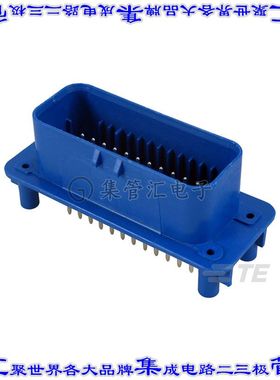 776230-5 针座连接器35POS接头3排4mm公形插针通孔锡