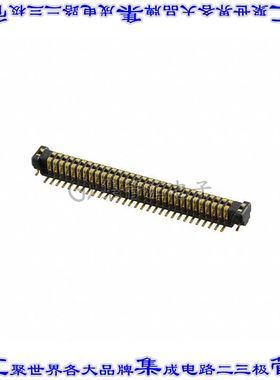 AXT460124 板对板连接器60POS接头中央触点带2排0.4mm表贴SMD镀金
