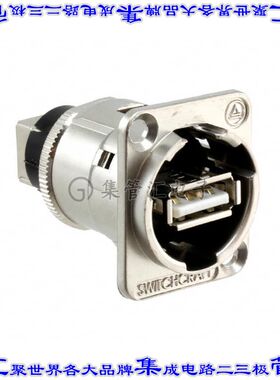 EHUSBABX 连接器adapter适配器 USB-A插座 至 USB-B插座